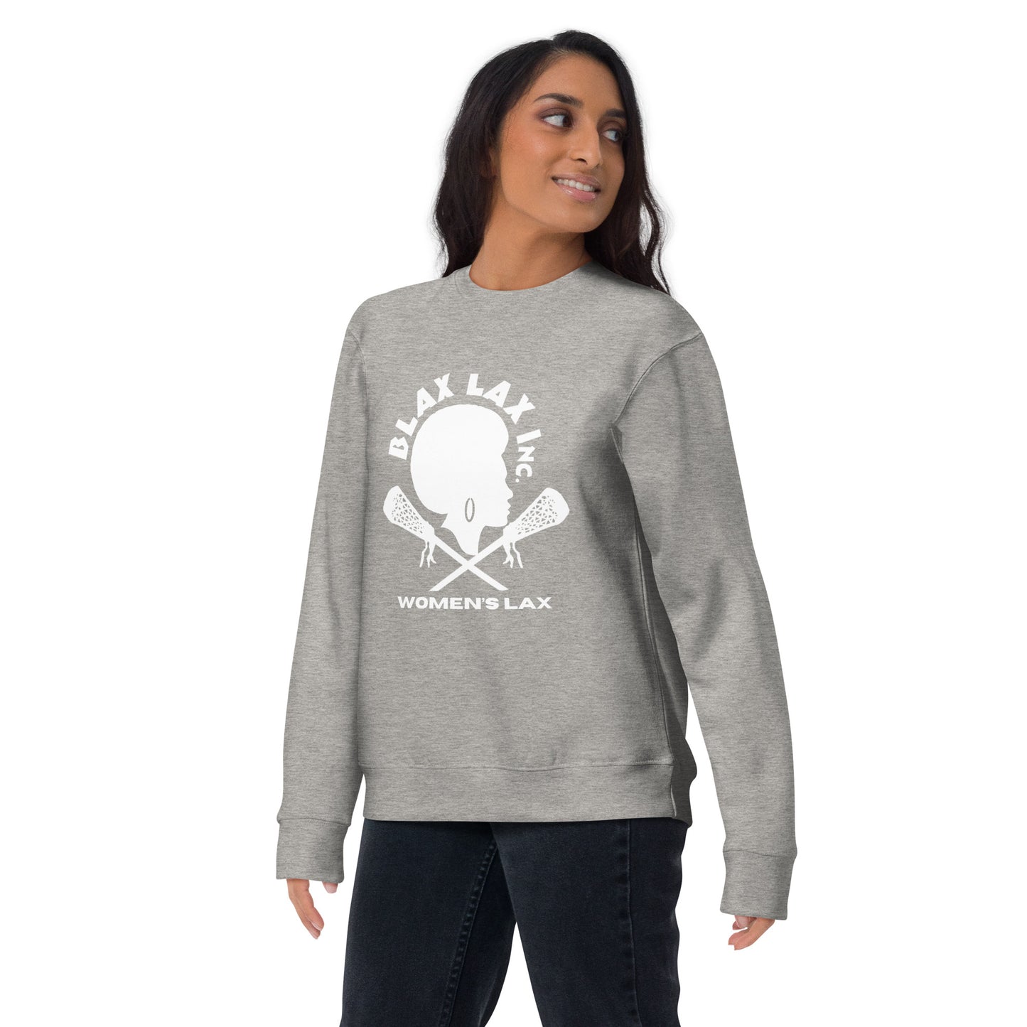 Blax Lax  Women's Lax Unisex Premium Sweatshirt