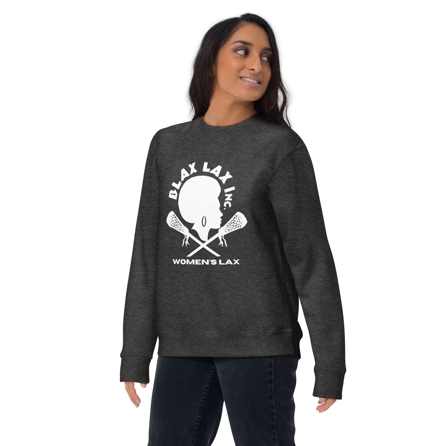 Blax Lax  Women's Lax Unisex Premium Sweatshirt