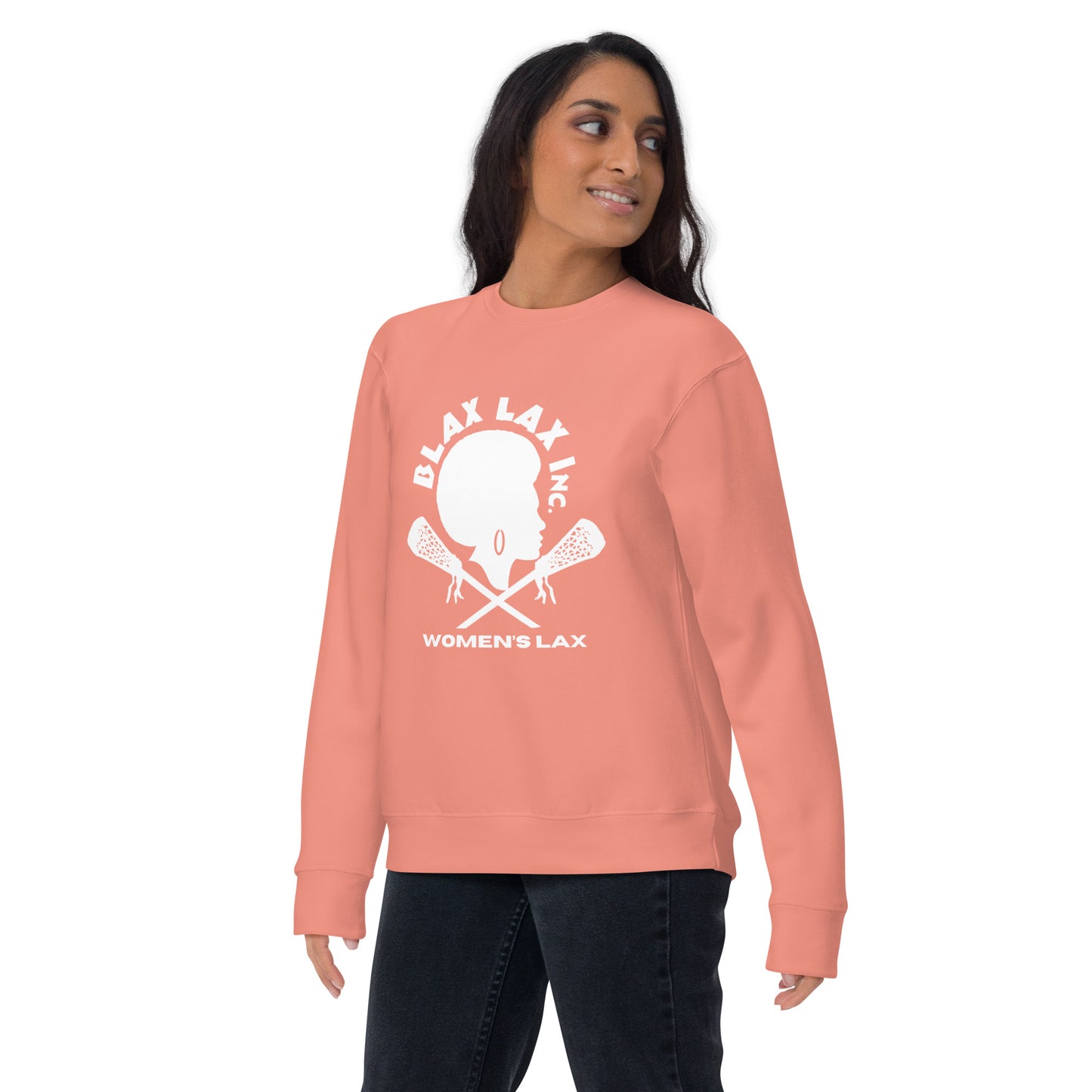 Blax Lax  Women's Lax Unisex Premium Sweatshirt